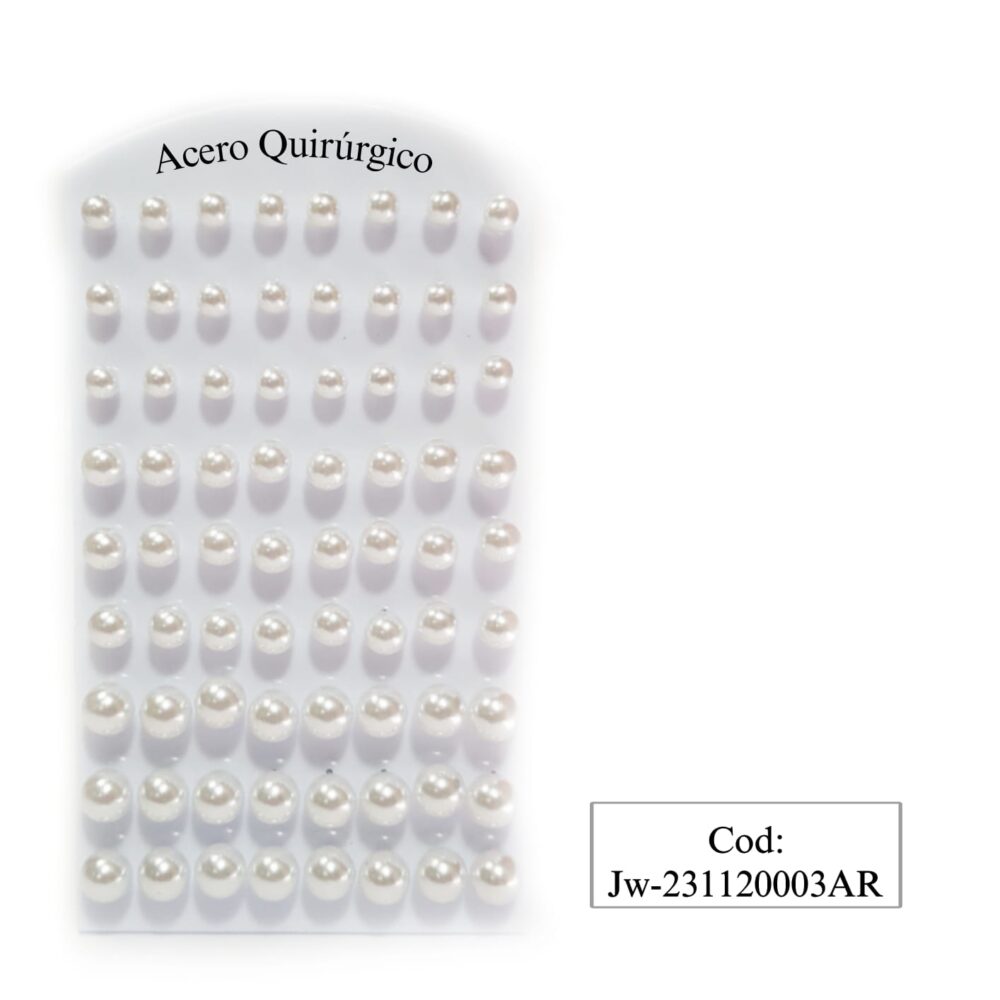 ARO PERLA COLOR BLANCO